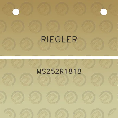 riegler-ms252r1818