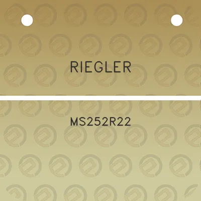 riegler-ms252r22