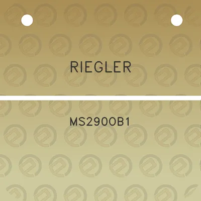 riegler-ms290ob1