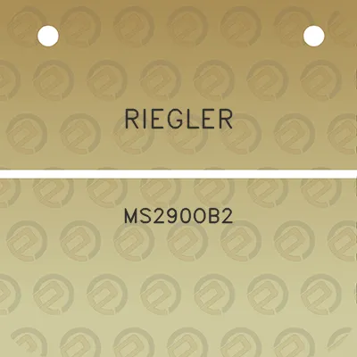 riegler-ms290ob2