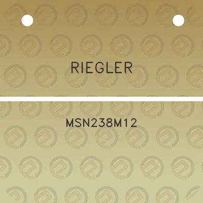 riegler-msn238m12