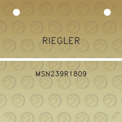 riegler-msn239r1809