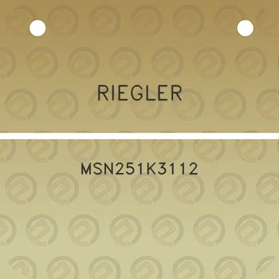 riegler-msn251k3112