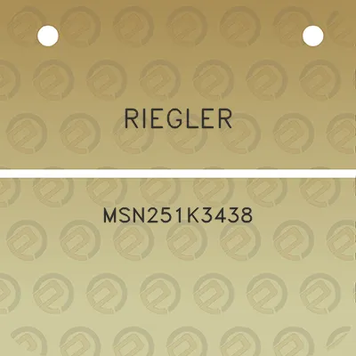 riegler-msn251k3438