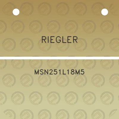 riegler-msn251l18m5