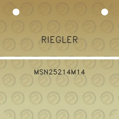 riegler-msn25214m14