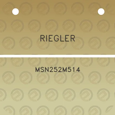 riegler-msn252m514