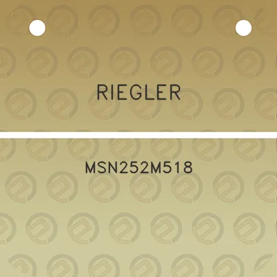 riegler-msn252m518