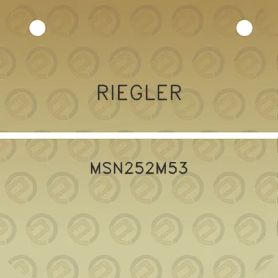 riegler-msn252m53