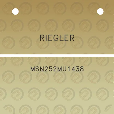 riegler-msn252mu1438