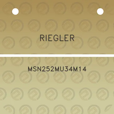 riegler-msn252mu34m14