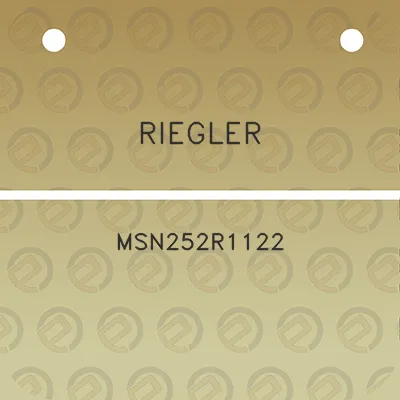 riegler-msn252r1122