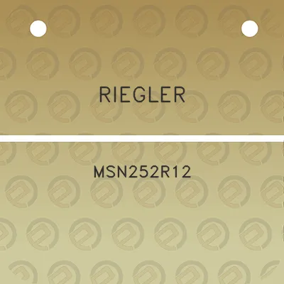 riegler-msn252r12