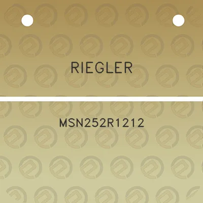 riegler-msn252r1212