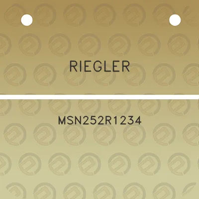 riegler-msn252r1234