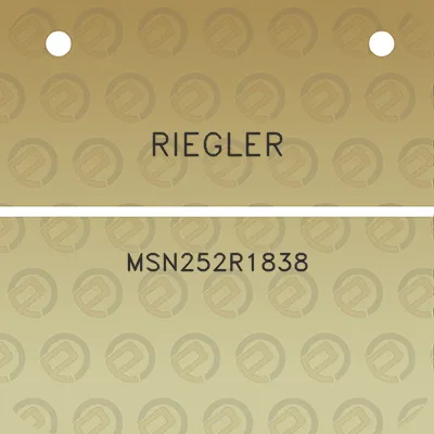 riegler-msn252r1838