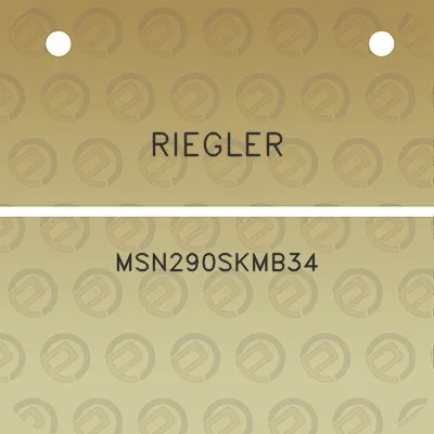 riegler-msn290skmb34