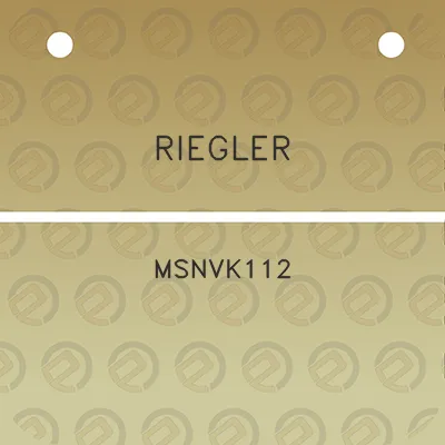 riegler-msnvk112