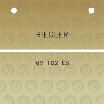 riegler-mv-102-es