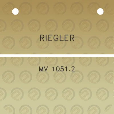 riegler-mv-10512