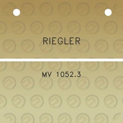 riegler-mv-10523