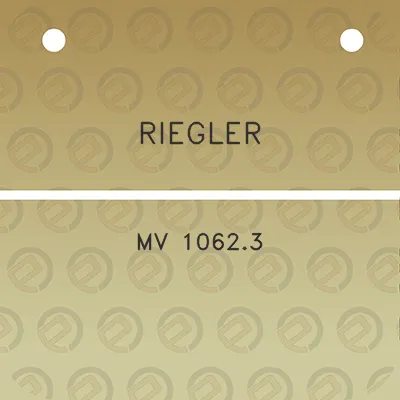 riegler-mv-10623