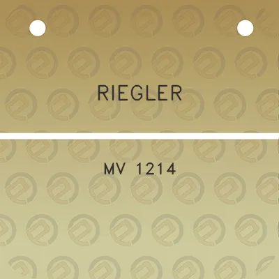 riegler-mv-1214