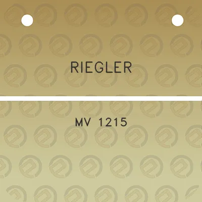 riegler-mv-1215