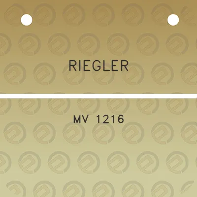 riegler-mv-1216