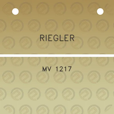 riegler-mv-1217