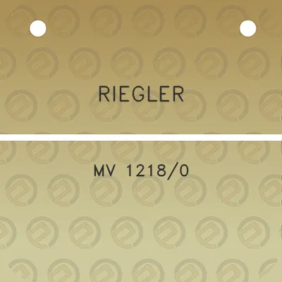 riegler-mv-12180