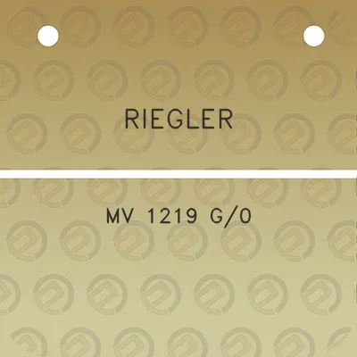 riegler-mv-1219-g0