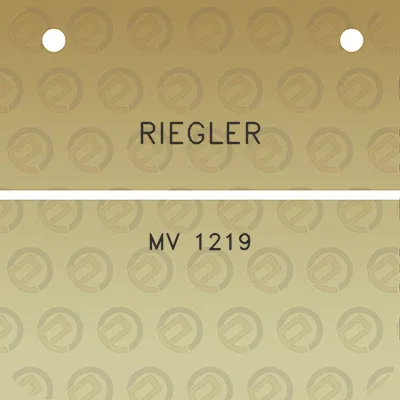 riegler-mv-1219