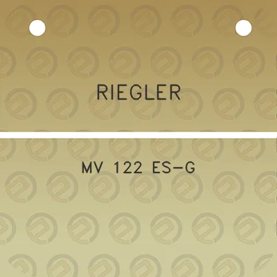 riegler-mv-122-es-g