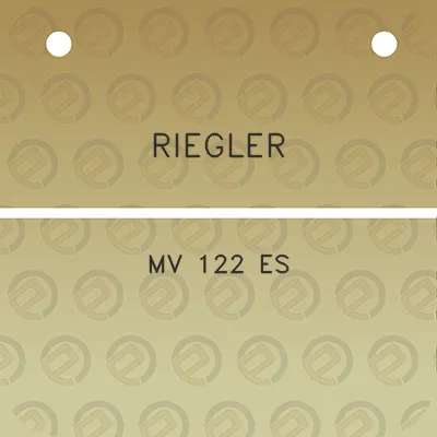 riegler-mv-122-es