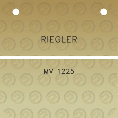 riegler-mv-1225