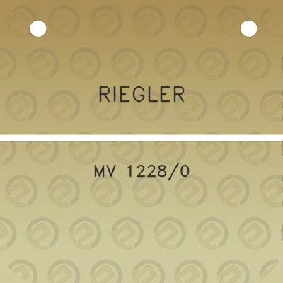 riegler-mv-12280