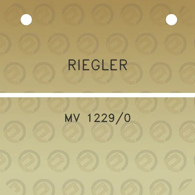 riegler-mv-12290