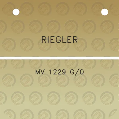 riegler-mv-1229-g0