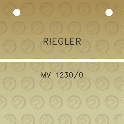 riegler-mv-12300