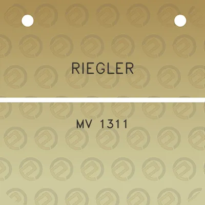 riegler-mv-1311