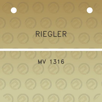 riegler-mv-1316