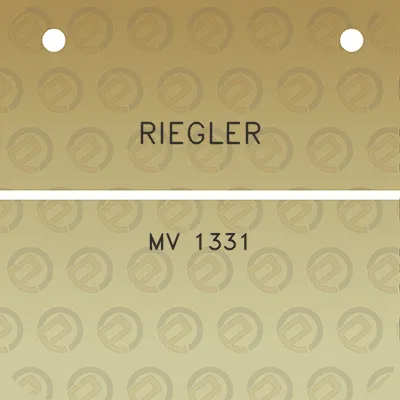 riegler-mv-1331