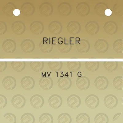 riegler-mv-1341-g