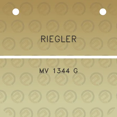 riegler-mv-1344-g