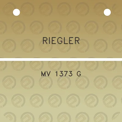 riegler-mv-1373-g