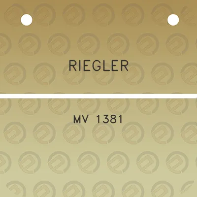 riegler-mv-1381