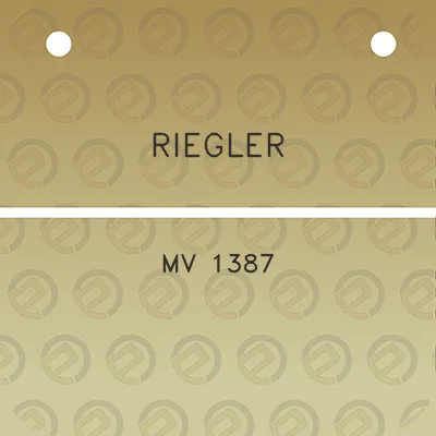 riegler-mv-1387