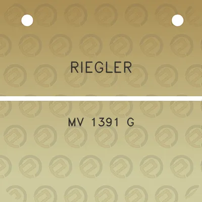 riegler-mv-1391-g