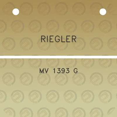 riegler-mv-1393-g